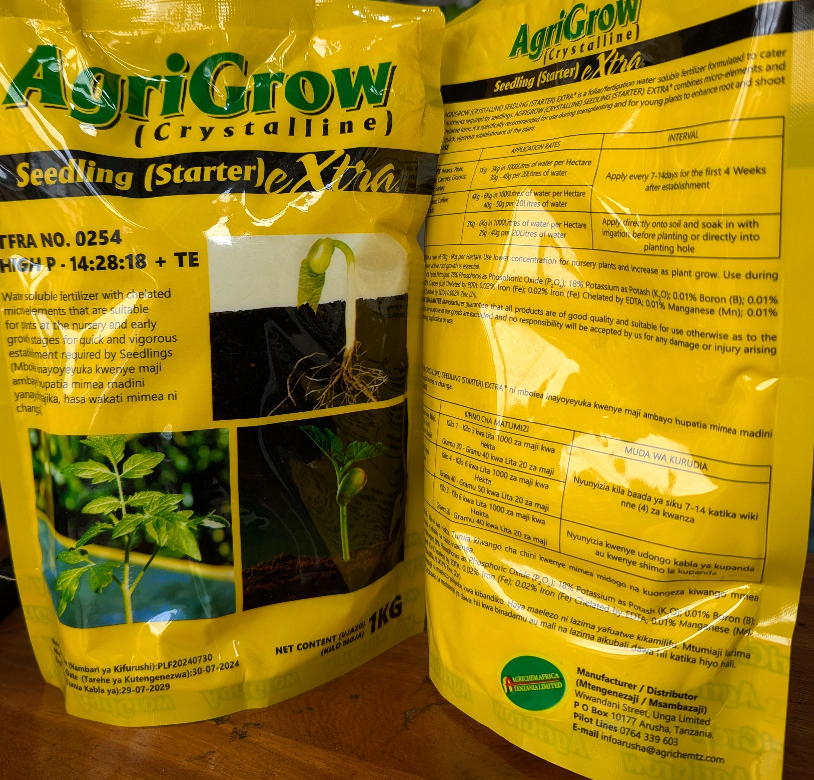 AGRIGROW STARTER- 1kg