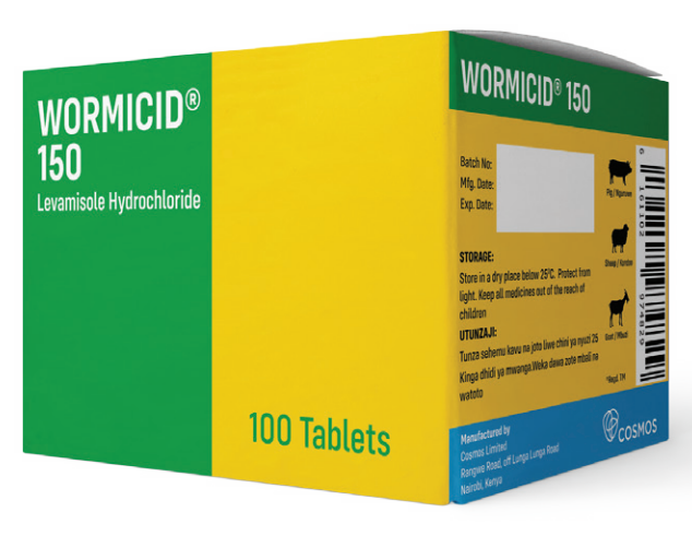 WORMICID BOLUS- 150mg
