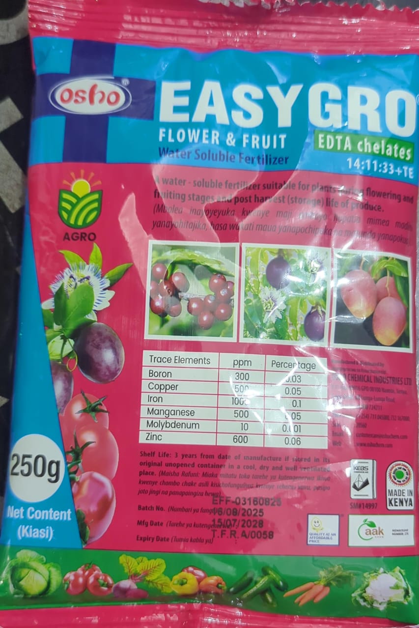 EASY GRO FLOWER & FRUIT  - 250gm